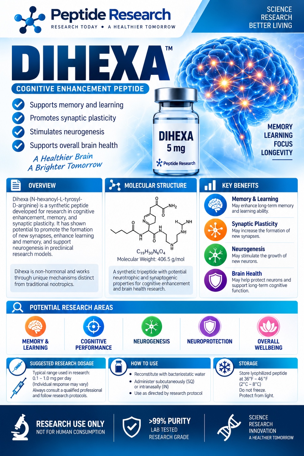 Dihexa research flyer