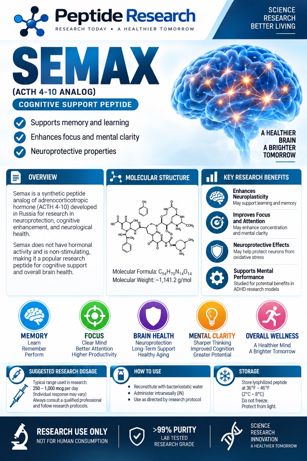 Semax research flyer